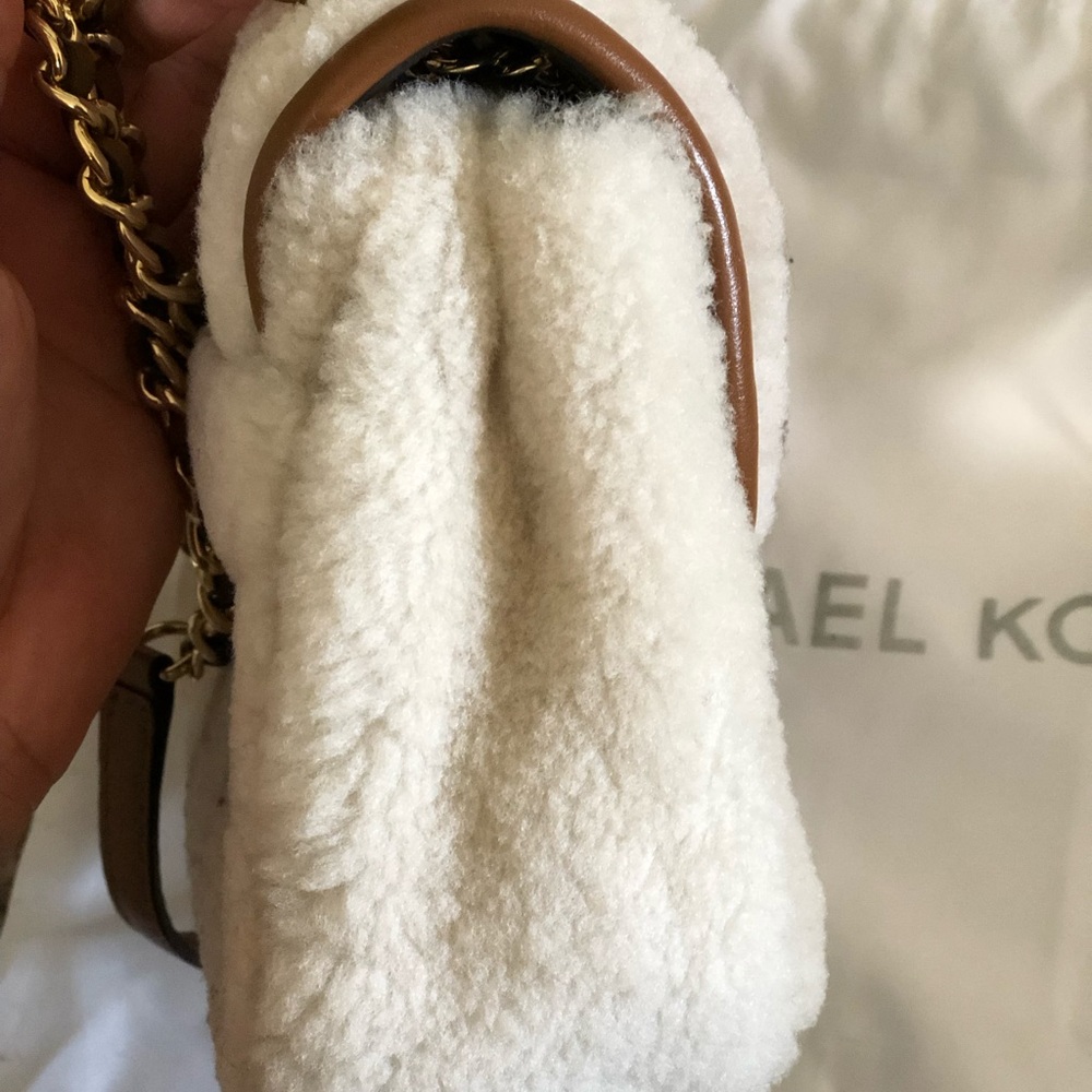 Michael Kors Shearling Handbag - Picture 5 of 8
